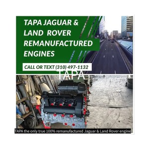 100% Remanufactured 2017 Land Rover 3.0 Engine | Stage 2 Remanufactured | TAPA | LR083556 - Stage Two Built - TAPA Engine Builder